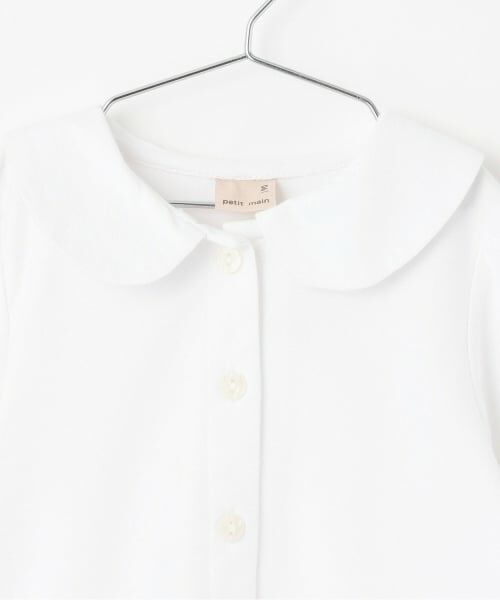 petit main / プティマイン シャツ・ブラウス | 【セミフォーマル】カットツイル衿つきブラウス | 詳細2