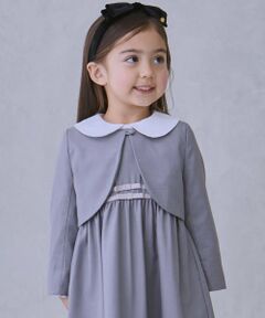 petit main / プティマイン カーディガン・ボレロ | 【セミフォーマル】ノーカラーボレロ