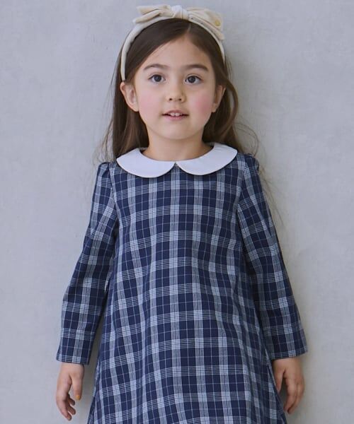 petit main / プティマイン ドレス | 【セミフォーマル】衿つき長袖ワンピース | 詳細1