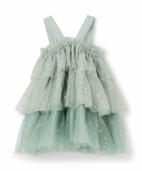 petit main / プティマイン ミニ丈・ひざ丈ワンピース | チュールフリルワンピース | 詳細9