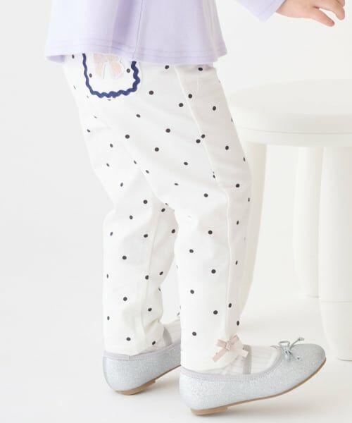 petit main / プティマイン その他パンツ | 【プティプラ】GIRLS10分丈レギンス | 詳細5