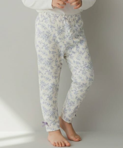 petit main / プティマイン その他パンツ | 【プティプラ】GIRLS10分丈レギンス（ブルー）