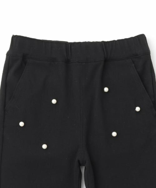 petit main / プティマイン その他パンツ | パールつきカットパンツ | 詳細6
