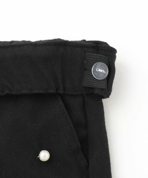 petit main / プティマイン その他パンツ | パールつきカットパンツ | 詳細7
