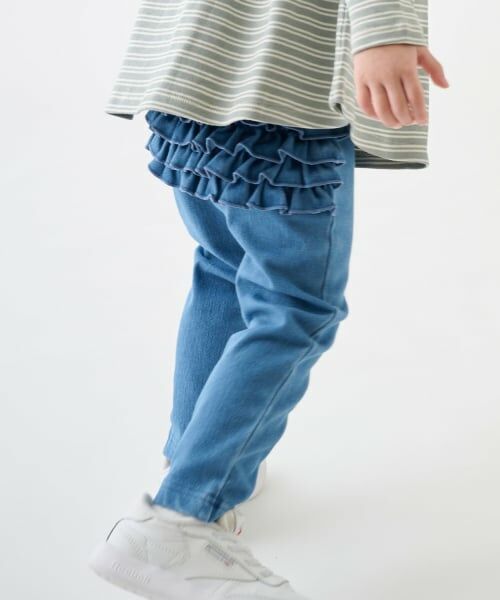 petit main / プティマイン その他パンツ | バックフリルレギンス | 詳細1