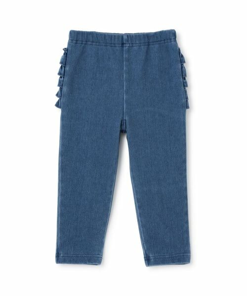 petit main / プティマイン その他パンツ | バックフリルレギンス | 詳細3