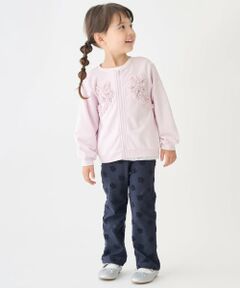 petit main / プティマイン その他パンツ | お花ジャカードフレアパンツ