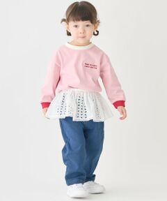 petit main / プティマイン その他パンツ | 【リンク】レイヤードスカートパンツセット