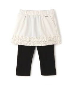 petit main / プティマイン ミニ・ひざ丈スカート | 裾フリルレギンスつきスカート