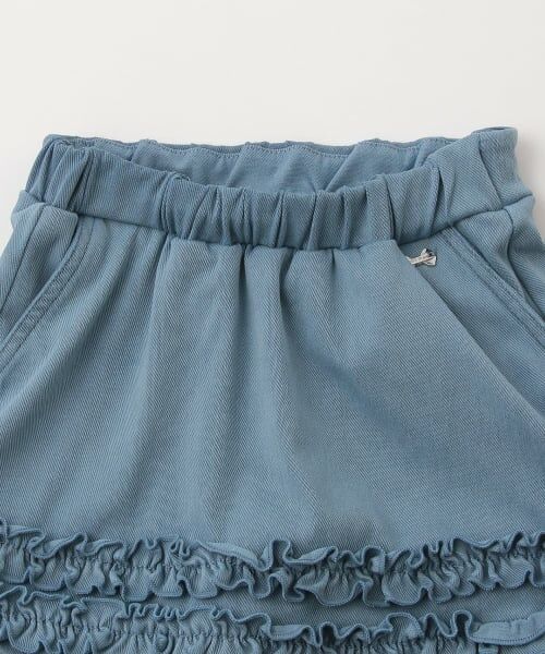 petit main / プティマイン ミニ・ひざ丈スカート | 裾フリルレギンスつきスカート | 詳細6