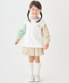 petit main / プティマイン ミニ・ひざ丈スカート | プリーツスカパン