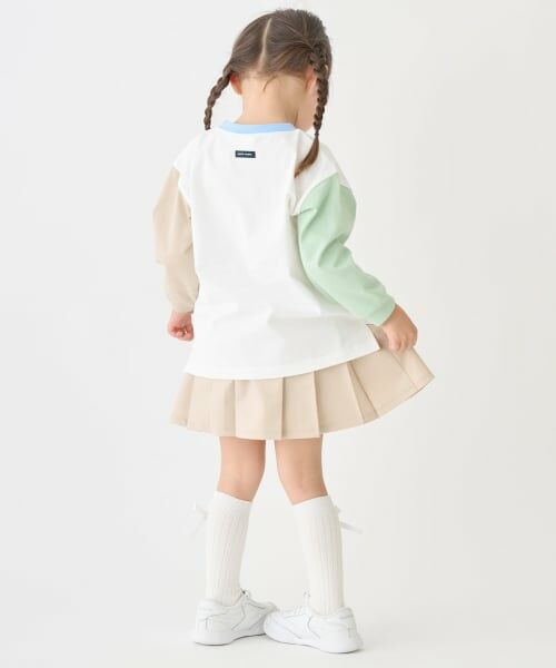 petit main / プティマイン ミニ・ひざ丈スカート | プリーツスカパン | 詳細1