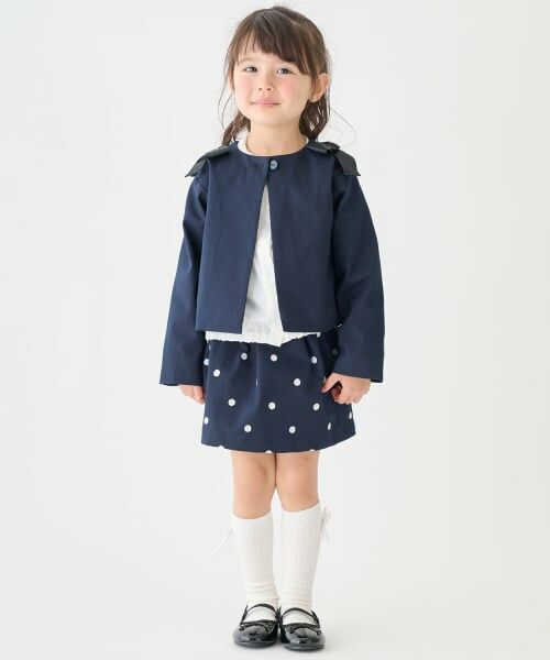 petit main / プティマイン ミニ・ひざ丈スカート | 【リンク】ウエストギャザーミニスカート | 詳細2