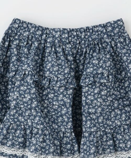 petit main / プティマイン ミニ・ひざ丈スカート | フリルティアードスカート | 詳細5