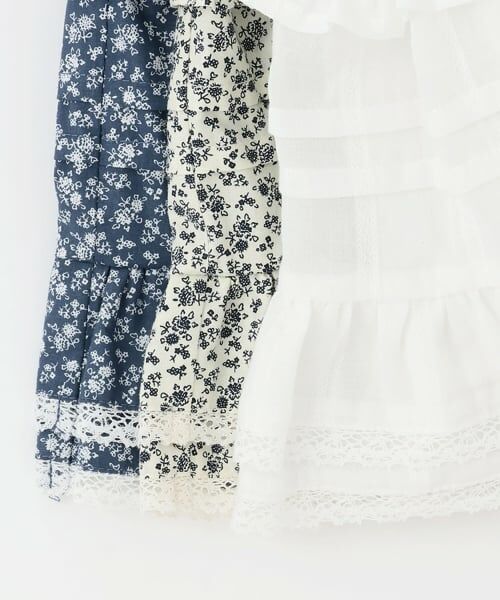 petit main / プティマイン ミニ・ひざ丈スカート | フリルティアードスカート | 詳細8