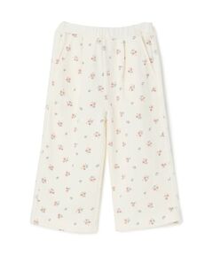 petit main / プティマイン その他パンツ | 【リンク】花柄スウェットパンツ