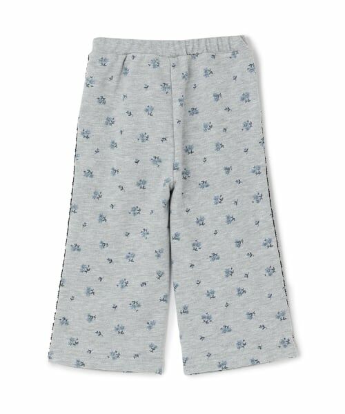 petit main / プティマイン その他パンツ | 【リンク】花柄スウェットパンツ | 詳細4