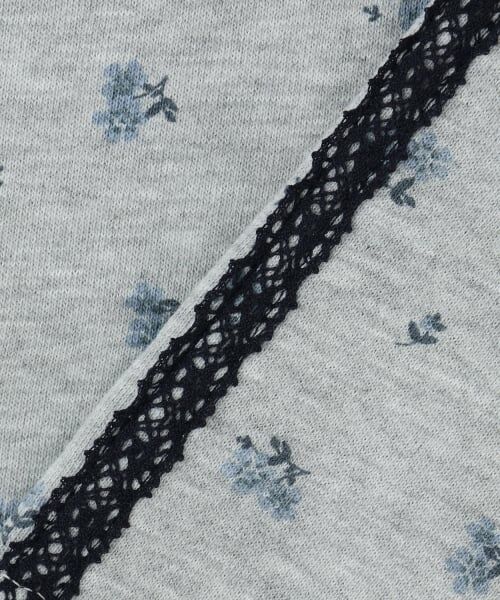 petit main / プティマイン その他パンツ | 【リンク】花柄スウェットパンツ | 詳細9