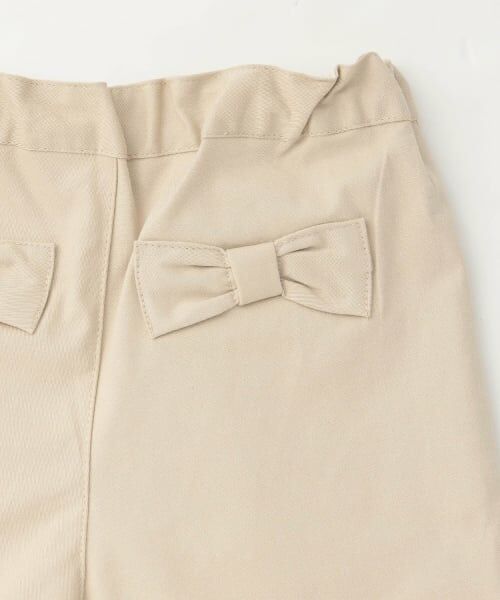 petit main / プティマイン ショート・ハーフ・半端丈パンツ | バックリボンショートパンツ | 詳細12