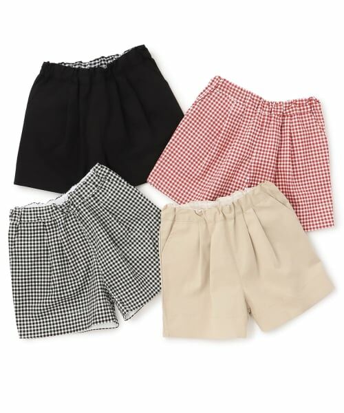 petit main / プティマイン ショート・ハーフ・半端丈パンツ | バックリボンショートパンツ | 詳細15