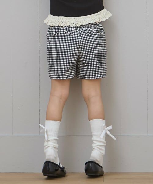 petit main / プティマイン ショート・ハーフ・半端丈パンツ | バックリボンショートパンツ | 詳細2