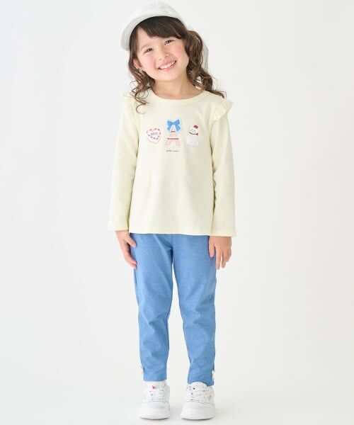 petit main / プティマイン Tシャツ | 【プティプラ】GIRLS長袖Tシャツ | 詳細2