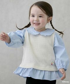 petit main / プティマイン シャツ・ブラウス | 【Frozen】ベストドッキングトップス