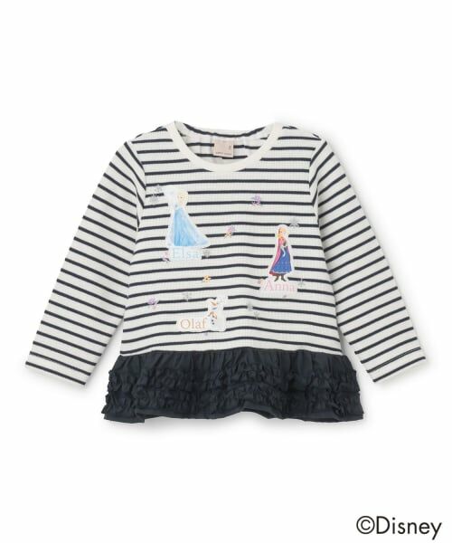 petit main / プティマイン Tシャツ | 【Frozen】ペプラム長袖Tシャツ | 詳細6