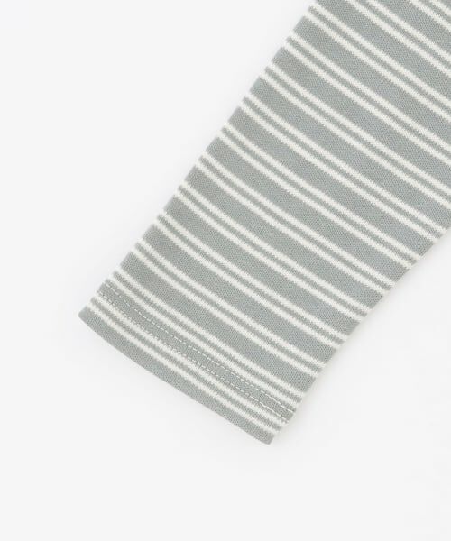 petit main / プティマイン Tシャツ | 【オーガニック】ペプラム長袖Tシャツ | 詳細10