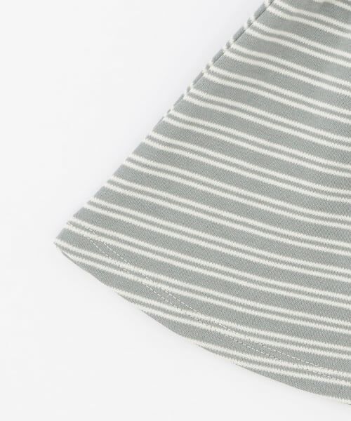 petit main / プティマイン Tシャツ | 【オーガニック】ペプラム長袖Tシャツ | 詳細11