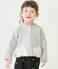 petit main / プティマイン カーディガン・ボレロ | 【リンク】リボンカーディガン