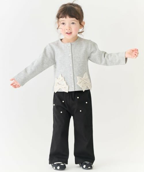 petit main / プティマイン カーディガン・ボレロ | 【リンク】リボンカーディガン | 詳細4