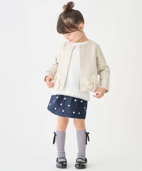 petit main / プティマイン カーディガン・ボレロ | 【リンク】リボンカーディガン | 詳細6