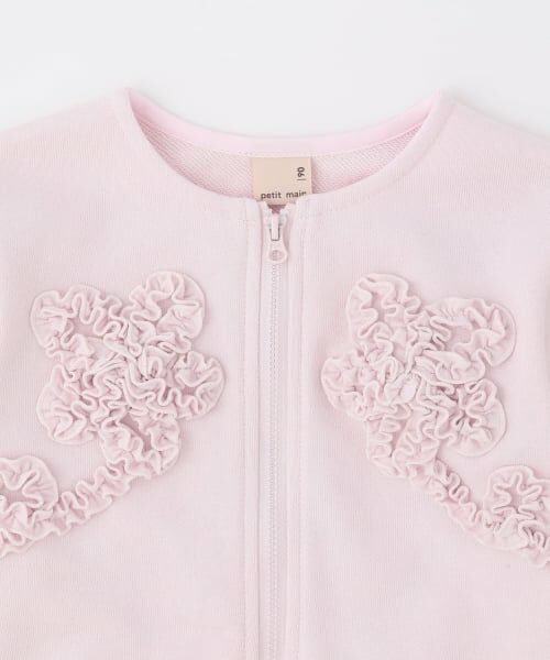 petit main / プティマイン カーディガン・ボレロ | 【リンク/防汚】フリルモチーフハオリ | 詳細13