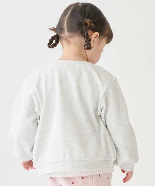 petit main / プティマイン カーディガン・ボレロ | 【リンク/防汚】フリルモチーフハオリ | 詳細5