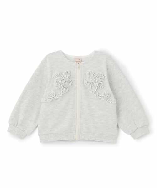 petit main / プティマイン カーディガン・ボレロ | 【リンク/防汚】フリルモチーフハオリ | 詳細9