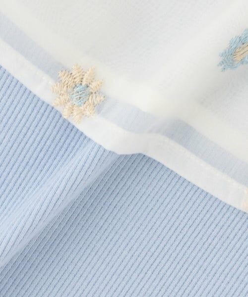 petit main / プティマイン その他トップス | 【リンク】花刺しゅうチュニックセット | 詳細14