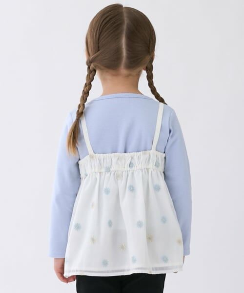 petit main / プティマイン その他トップス | 【リンク】花刺しゅうチュニックセット | 詳細2