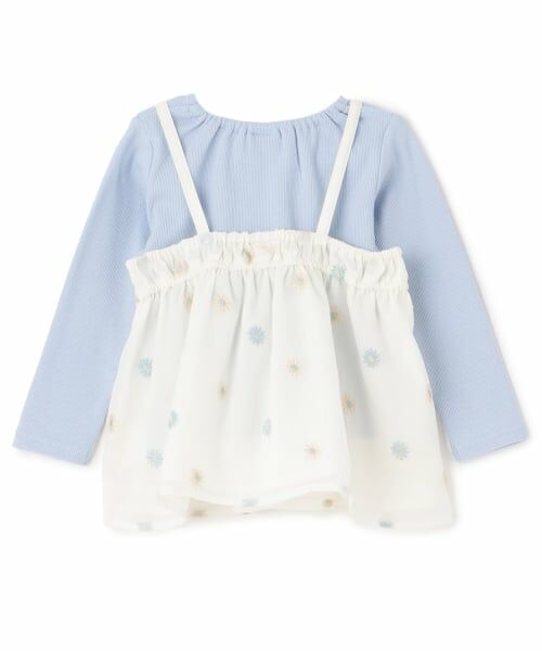 petit main / プティマイン その他トップス | 【リンク】花刺しゅうチュニックセット | 詳細6