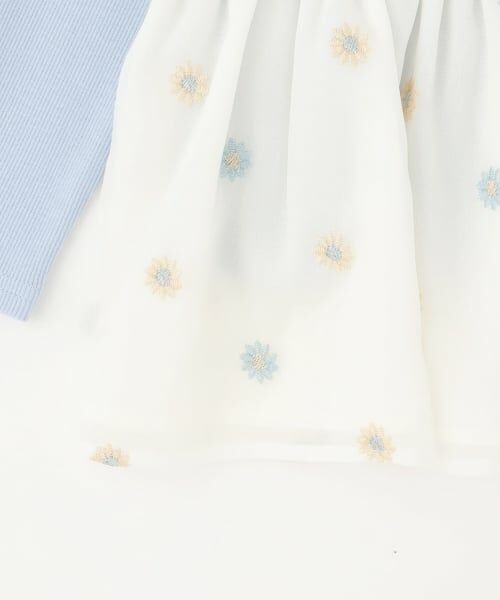petit main / プティマイン その他トップス | 【リンク】花刺しゅうチュニックセット | 詳細9