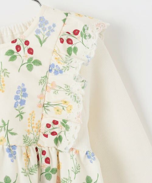 petit main / プティマイン その他トップス | 【リンク】ショルダーフリル長袖チュニック | 詳細9