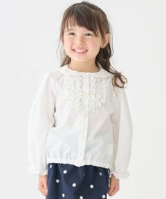 petit main / プティマイン シャツ・ブラウス | ちびフリルブラウス