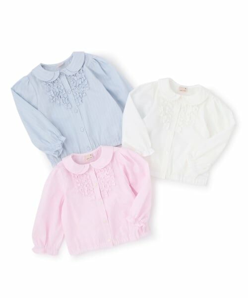 petit main / プティマイン シャツ・ブラウス | ちびフリルブラウス | 詳細11