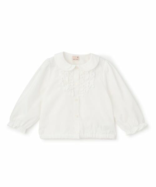 petit main / プティマイン シャツ・ブラウス | ちびフリルブラウス | 詳細4