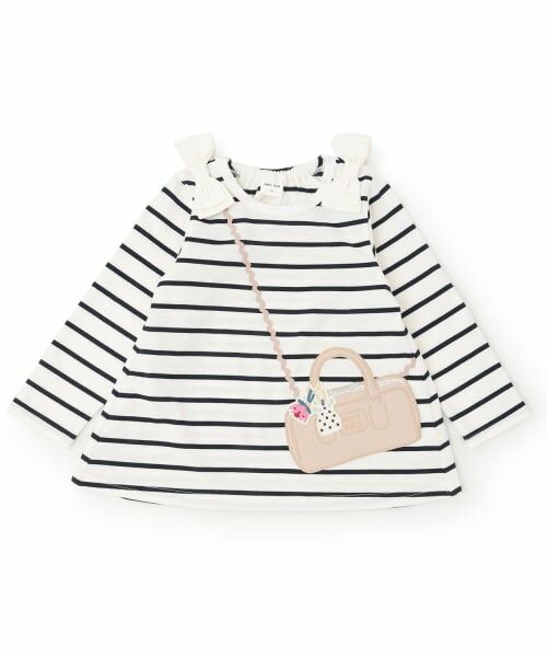 petit main / プティマイン Tシャツ | ミニバッグ長袖Tシャツ | 詳細5