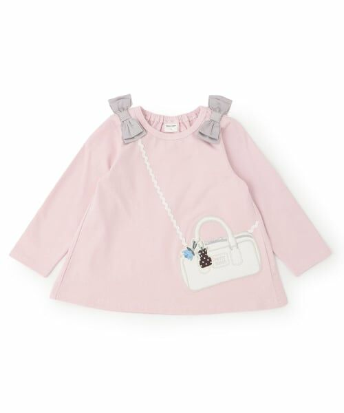petit main / プティマイン Tシャツ | ミニバッグ長袖Tシャツ | 詳細6
