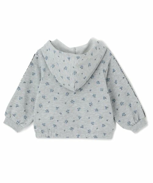 petit main / プティマイン パーカー | 【リンク/防花粉】花柄ジップパーカー | 詳細5