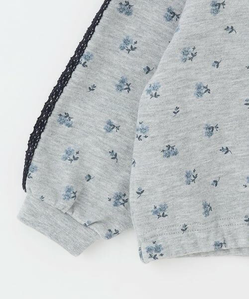 petit main / プティマイン パーカー | 【リンク/防花粉】花柄ジップパーカー | 詳細8