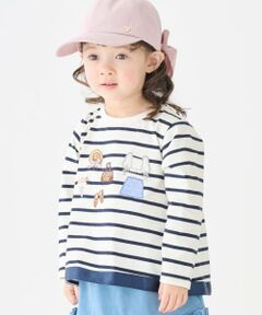 petit main / プティマイン Tシャツ | お洋服モチーフ長袖Tシャツ