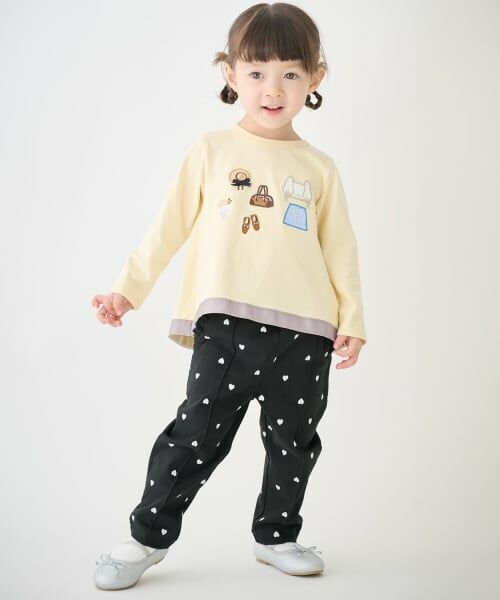 petit main / プティマイン Tシャツ | お洋服モチーフ長袖Tシャツ | 詳細4